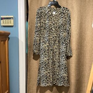 Gap Leopard Print Dress